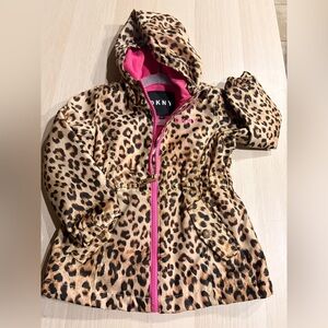 6 for $12 
DKNY Animal Print Jacket  2-T